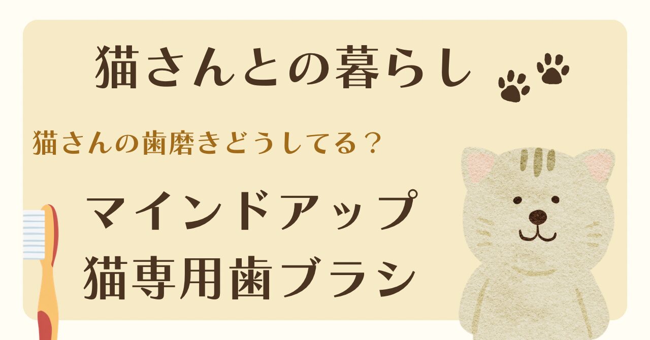 我が家で愛用している猫ちゃんの歯磨きグッズ